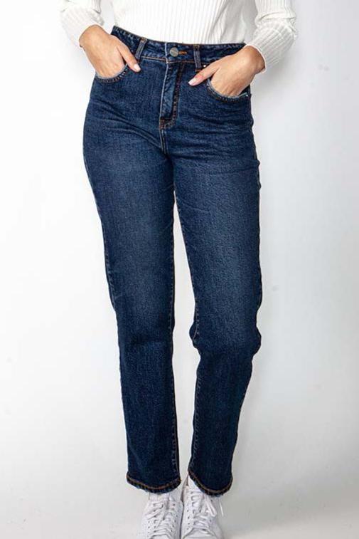 Jeans Mom tokio azul