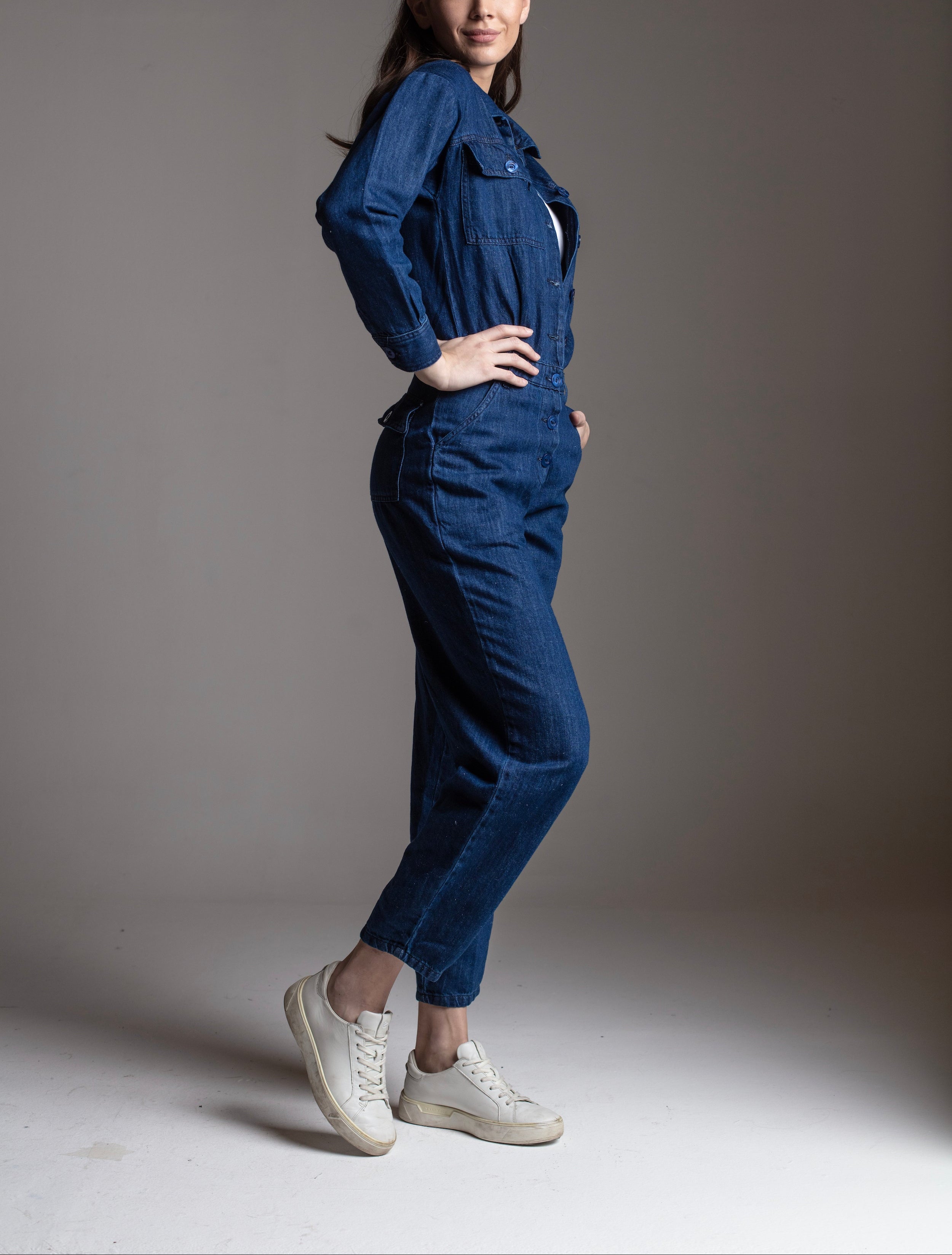 Overol hemp denim