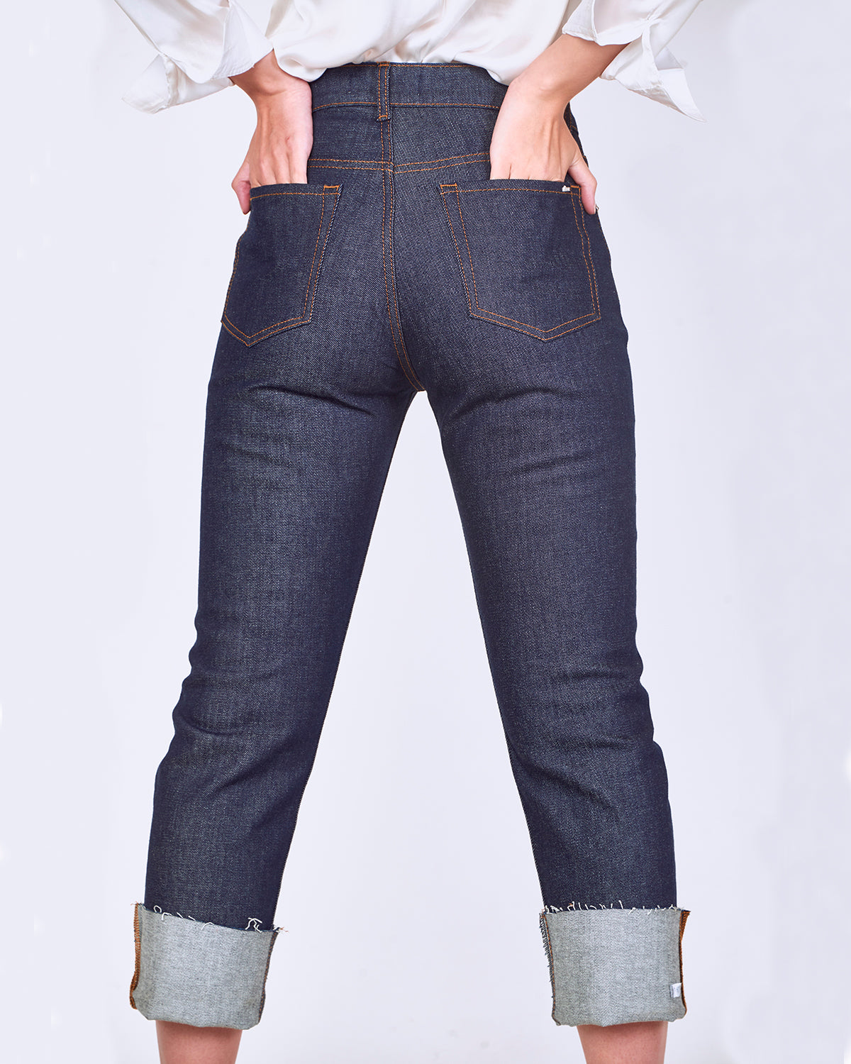 Jeans recto julieta azul