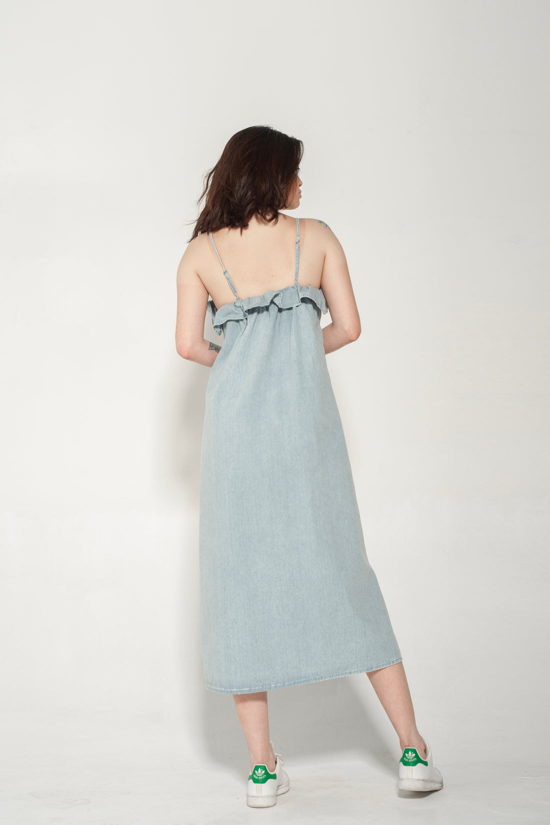 Vestido Pabilo Vuelos Celeste