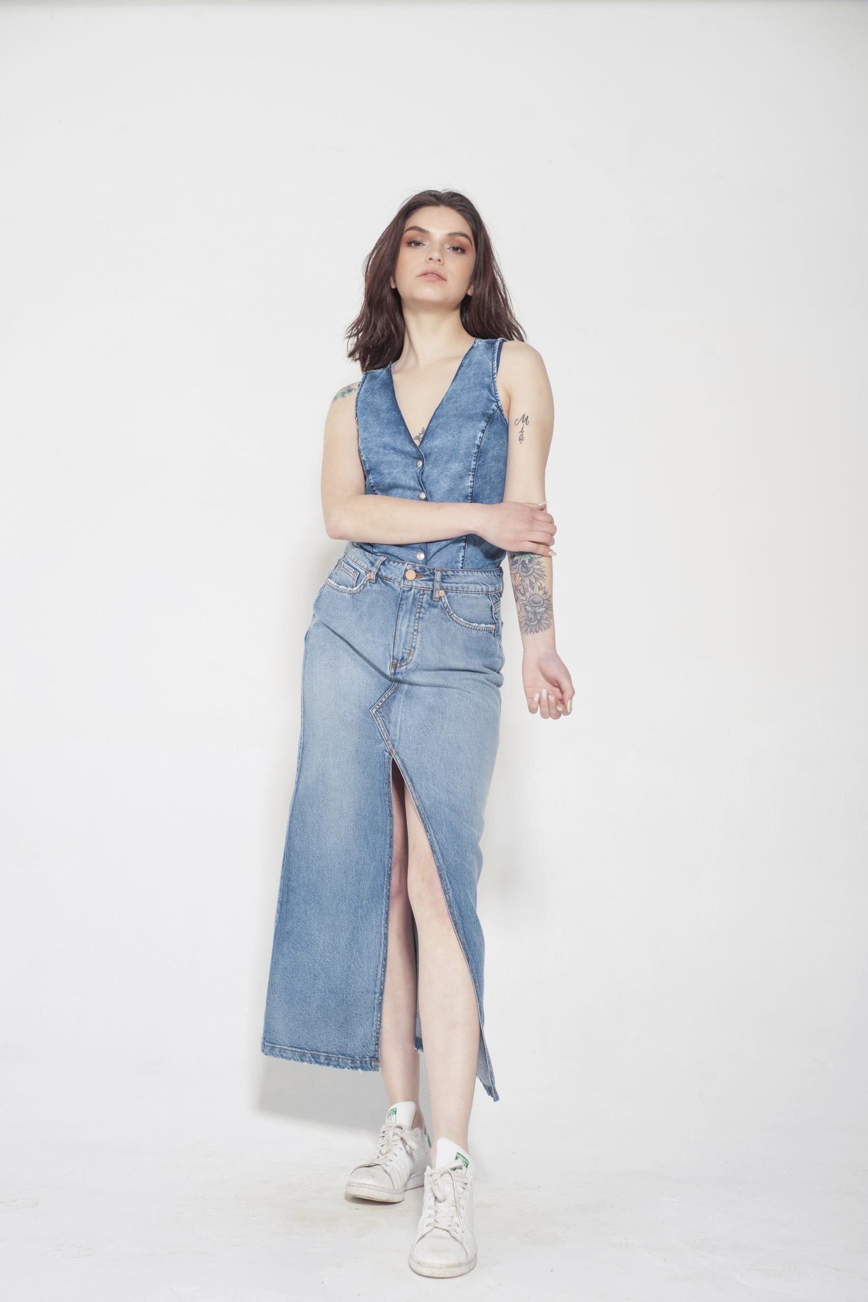 Falda Sofia Azul