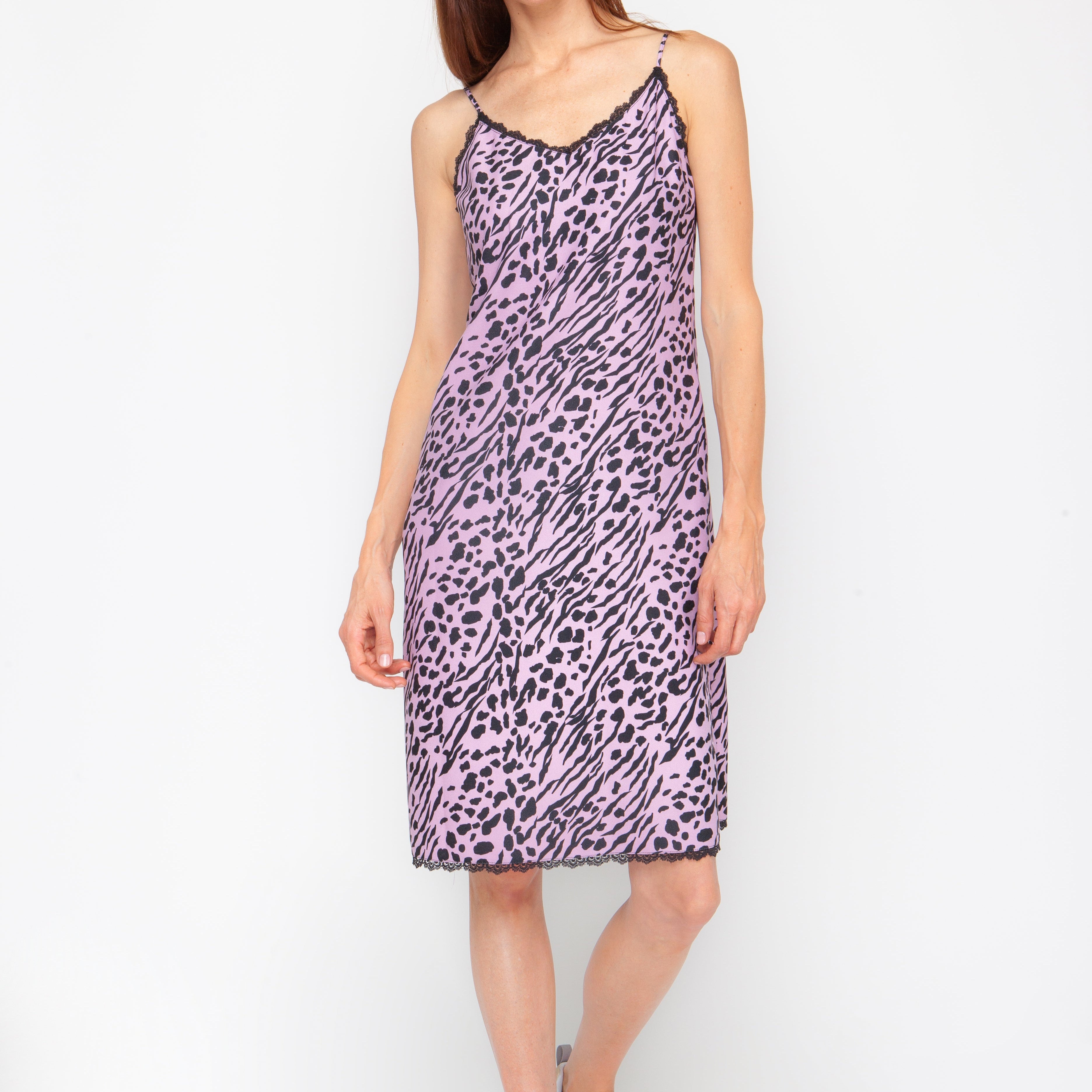 Vestido Nina Palermo Malva