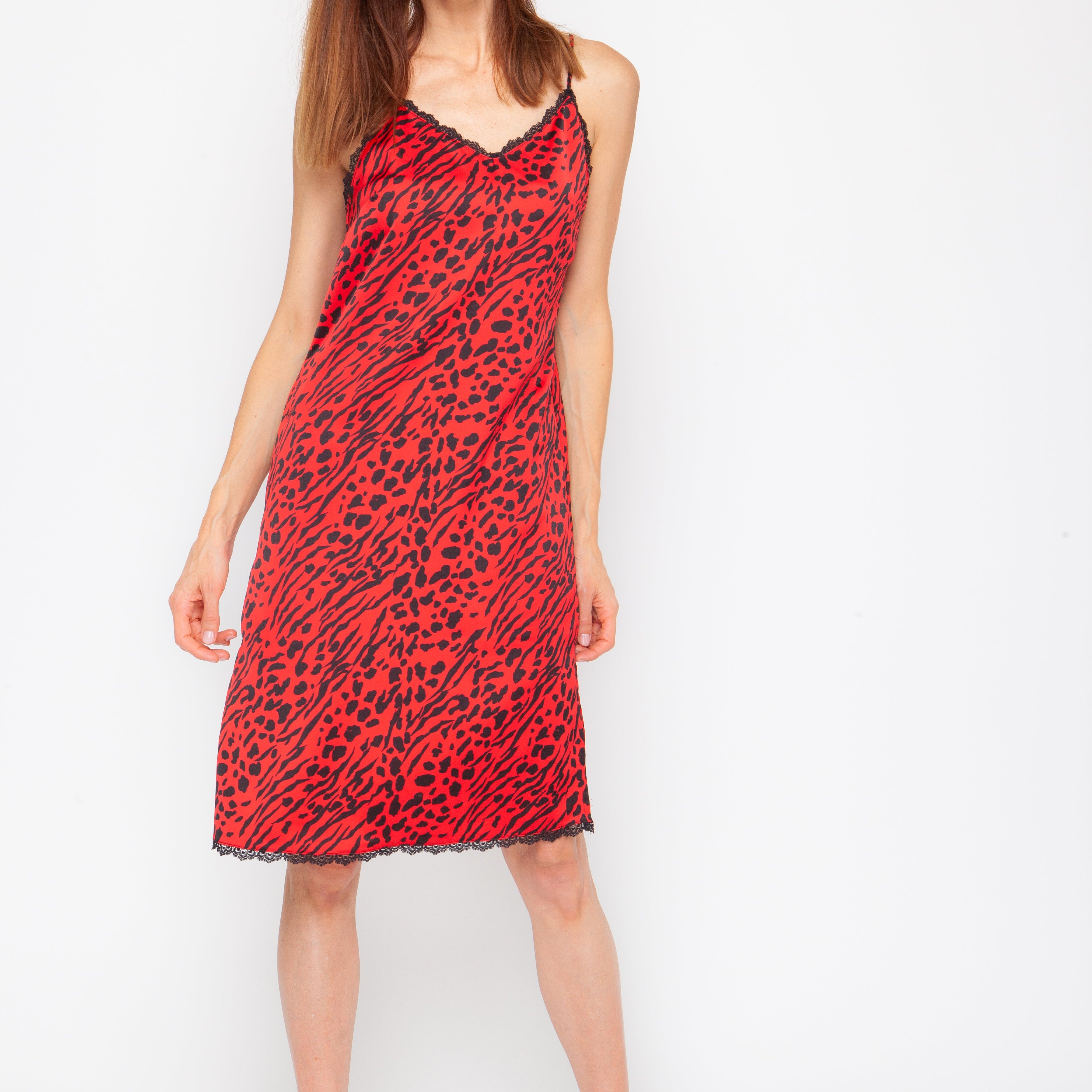 Vestido Nina Palermo Rojo