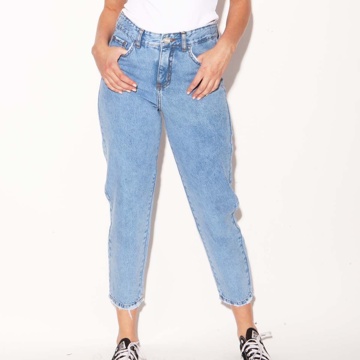 Jeans Mom Raquel celeste