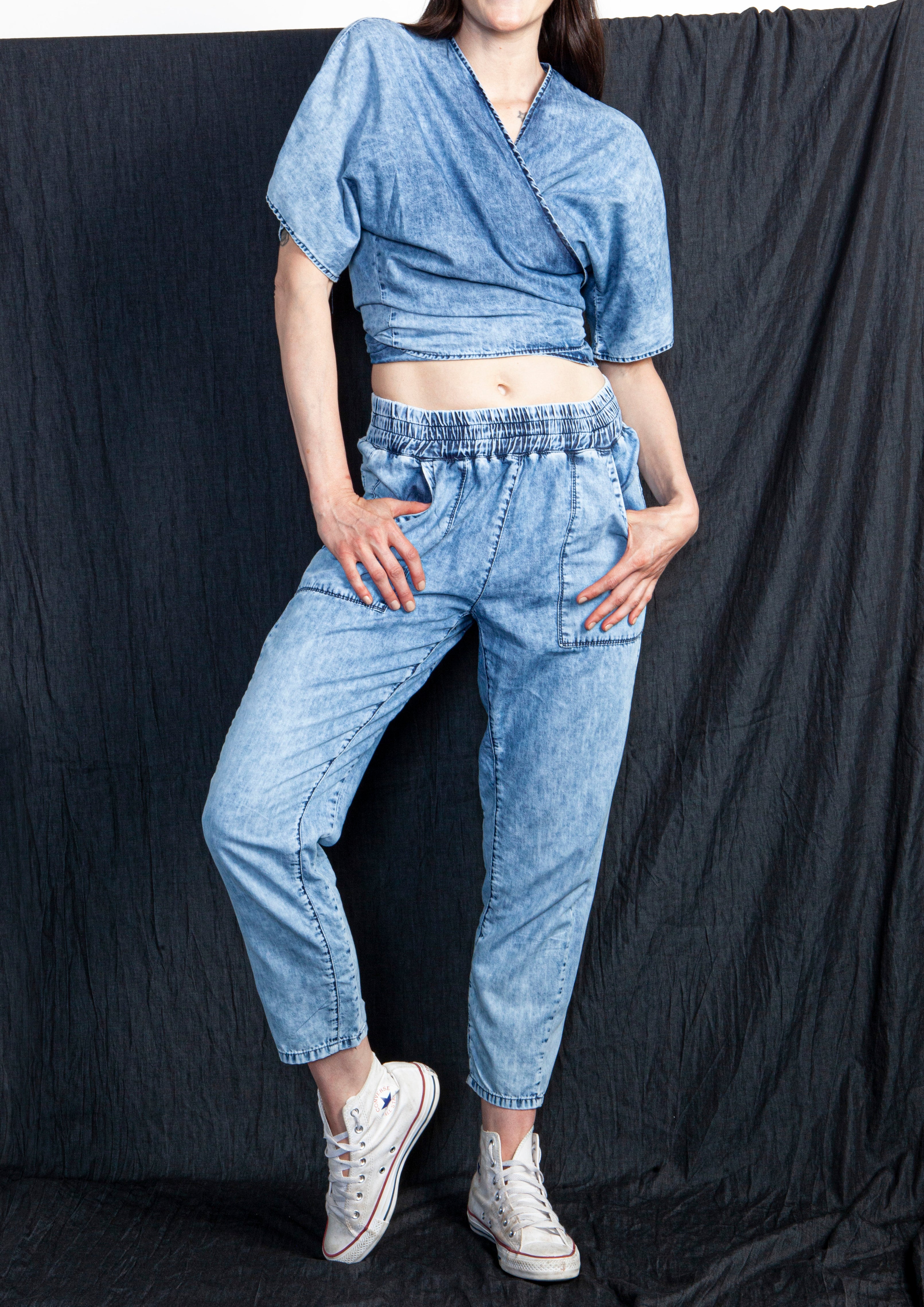 PANTALON JOGGER AZUL