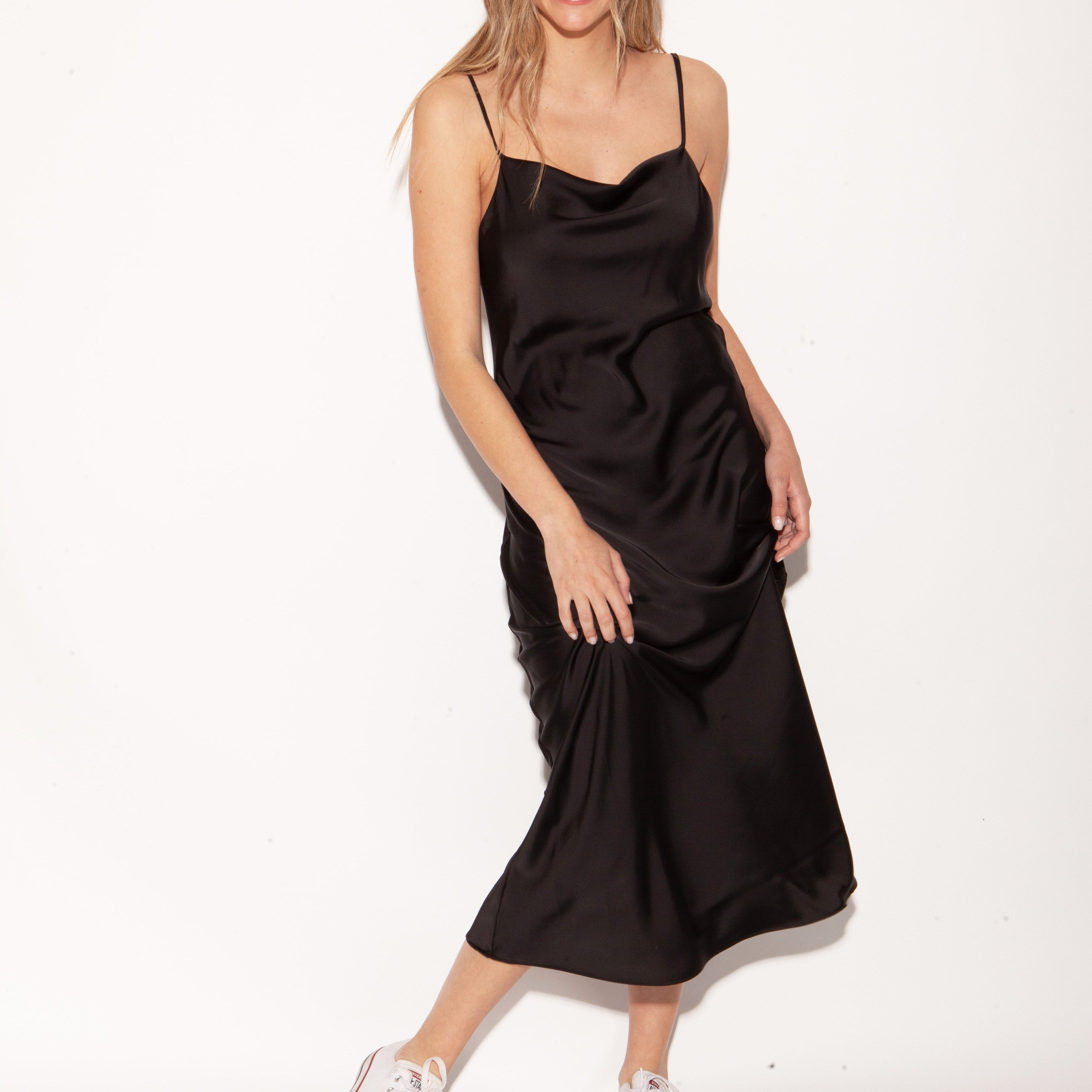 Vestido Rosalía negro