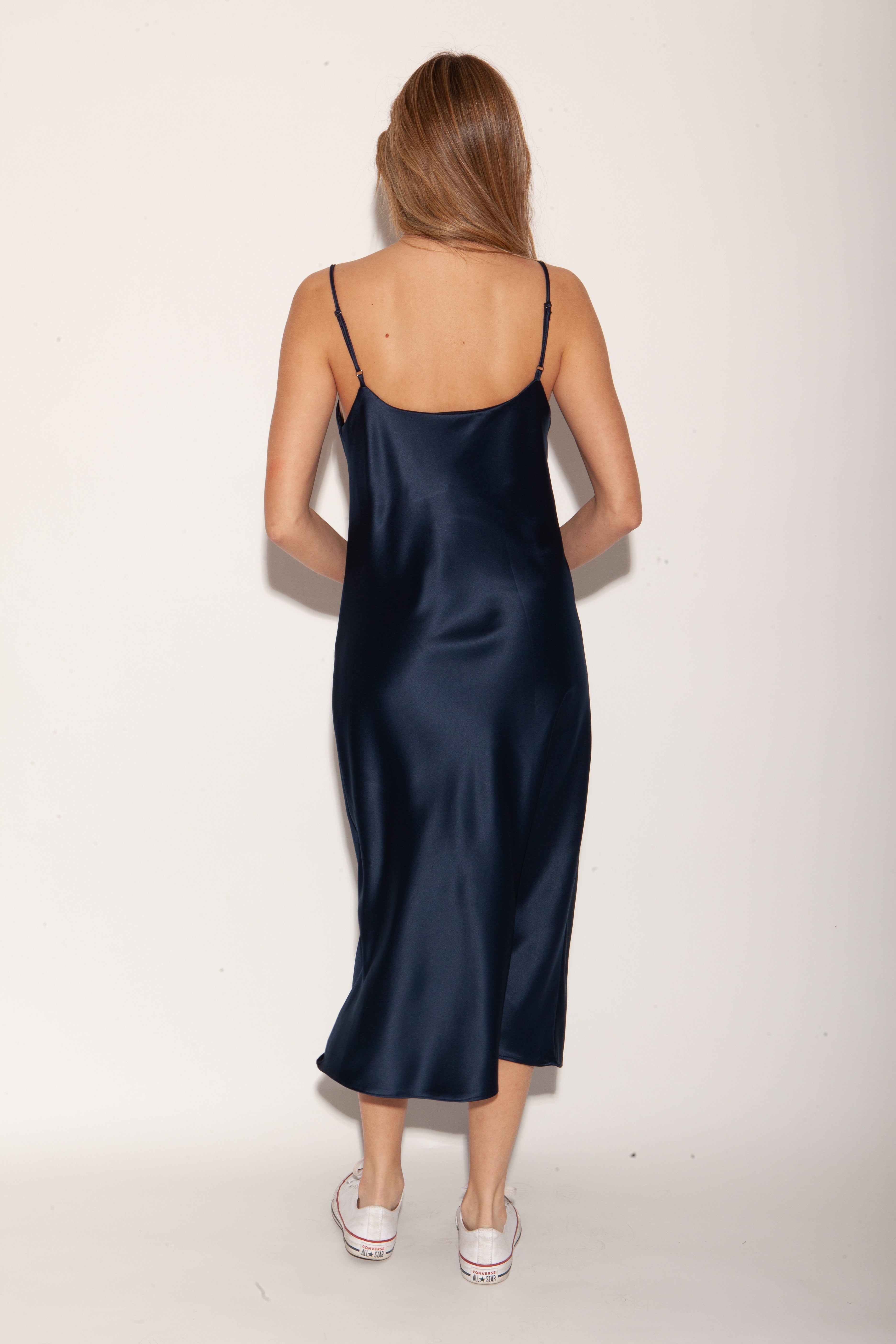 Vestido Rosalia azulino