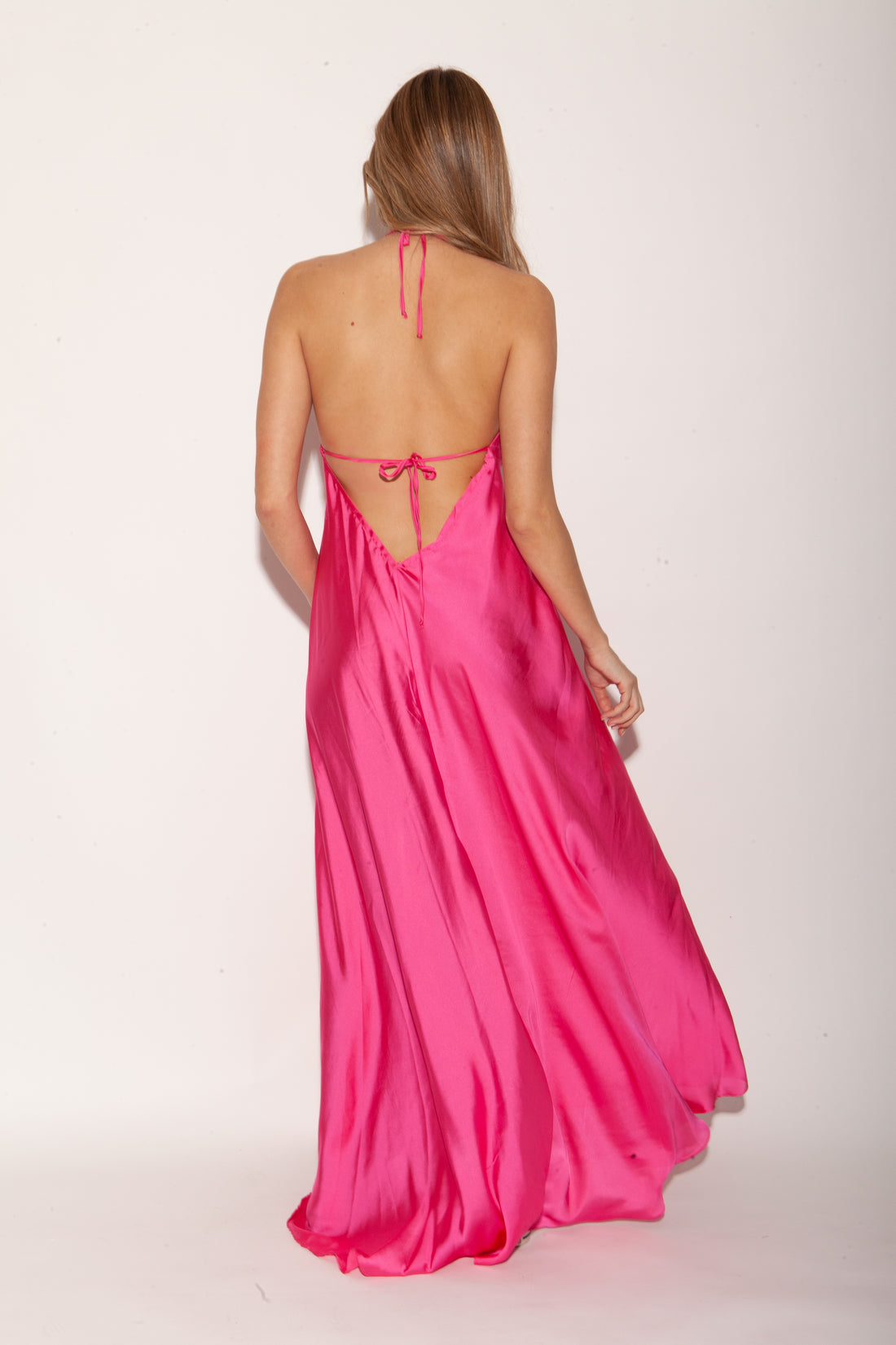Vestido lia fucsia