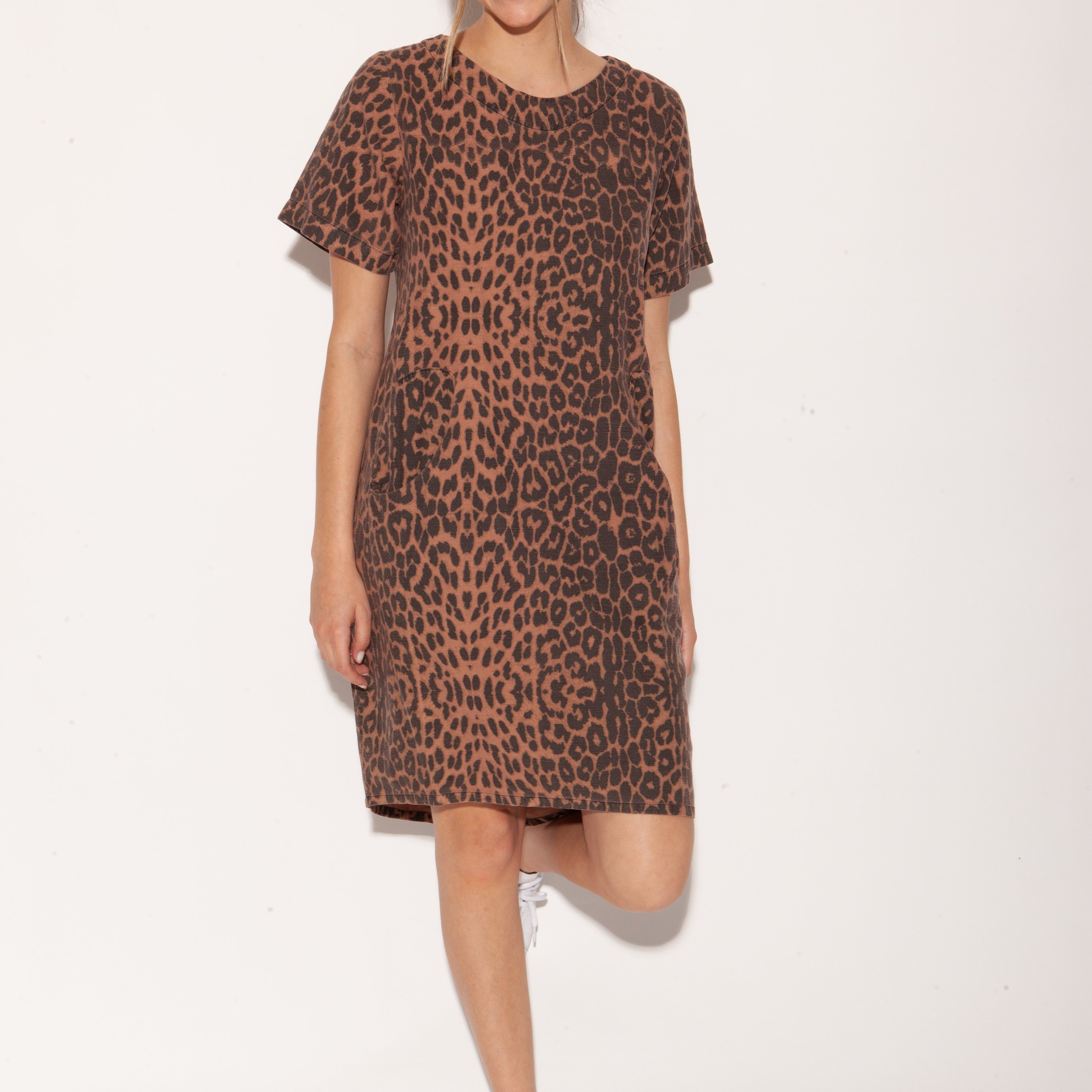 Vestido Graciela animal print