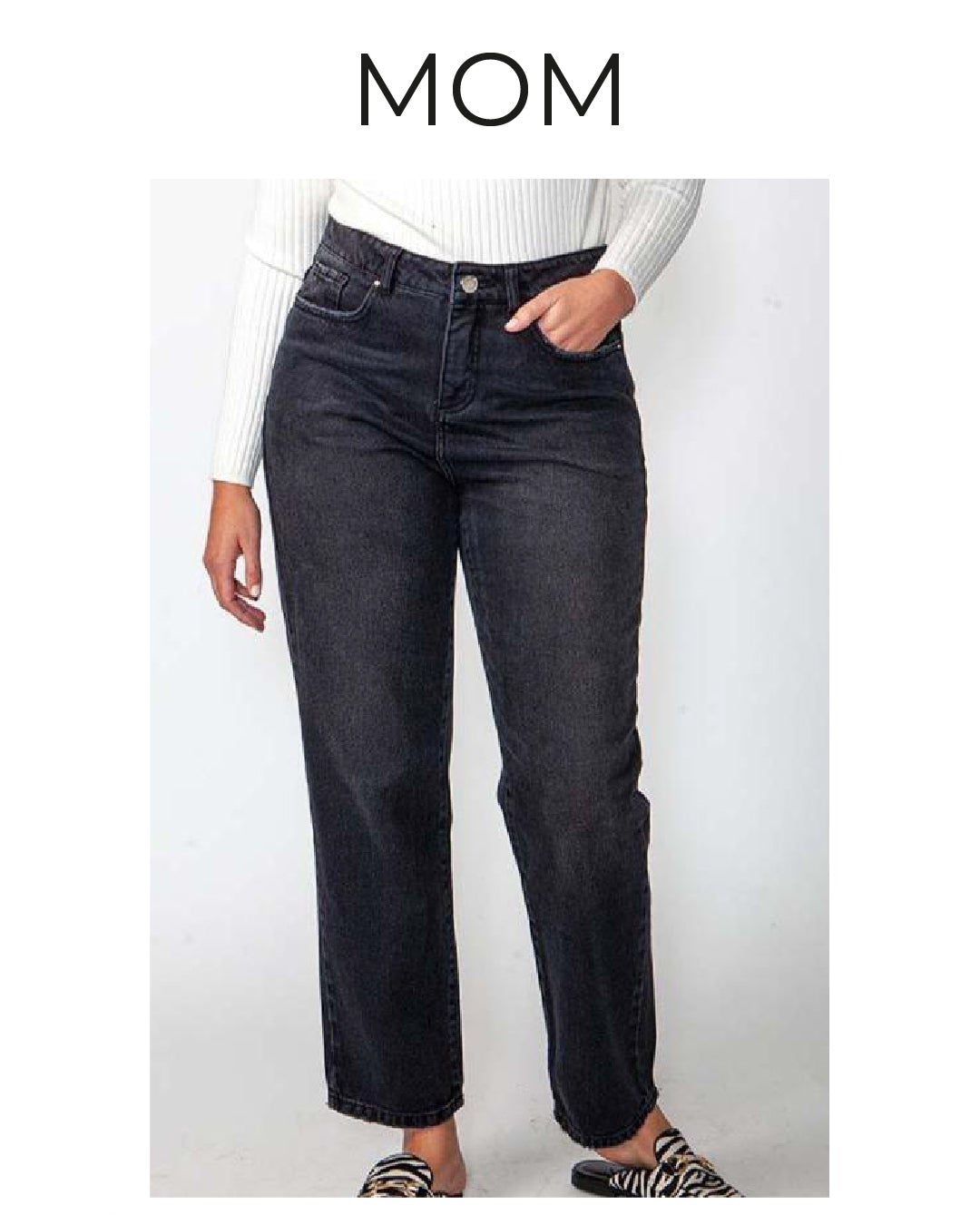 Jeans Mom tokio azul