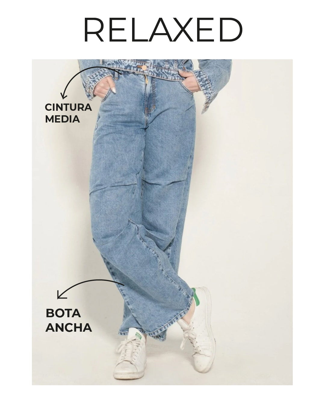 Jeans Parachoque Azul