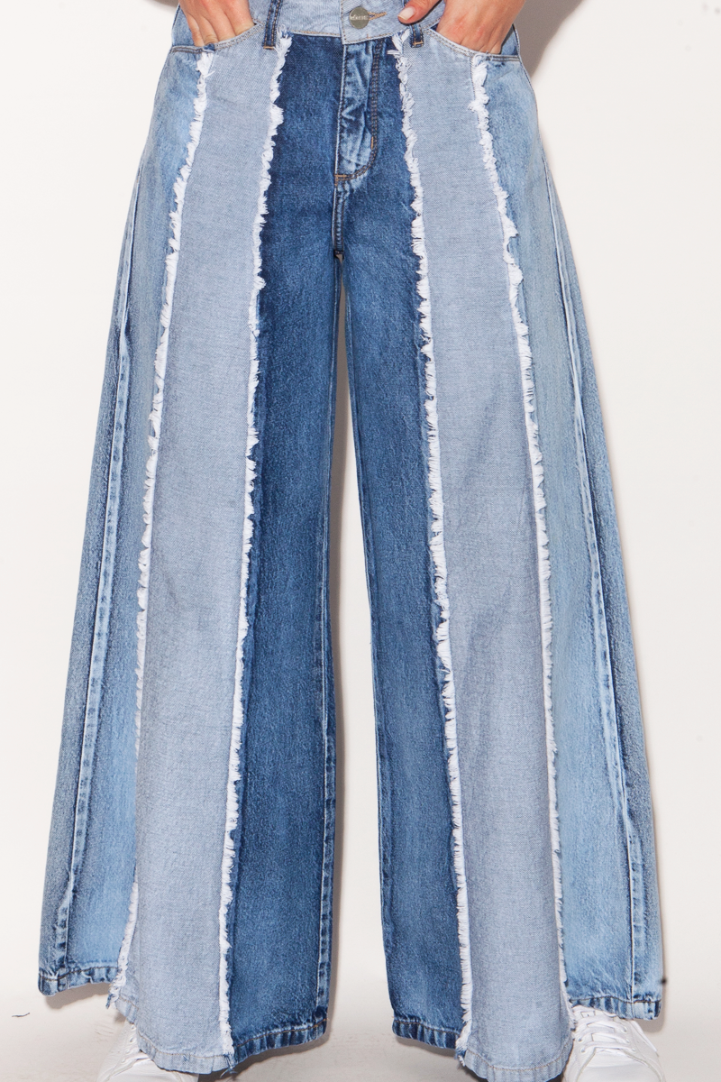 Jeans wide Aurora Flecos