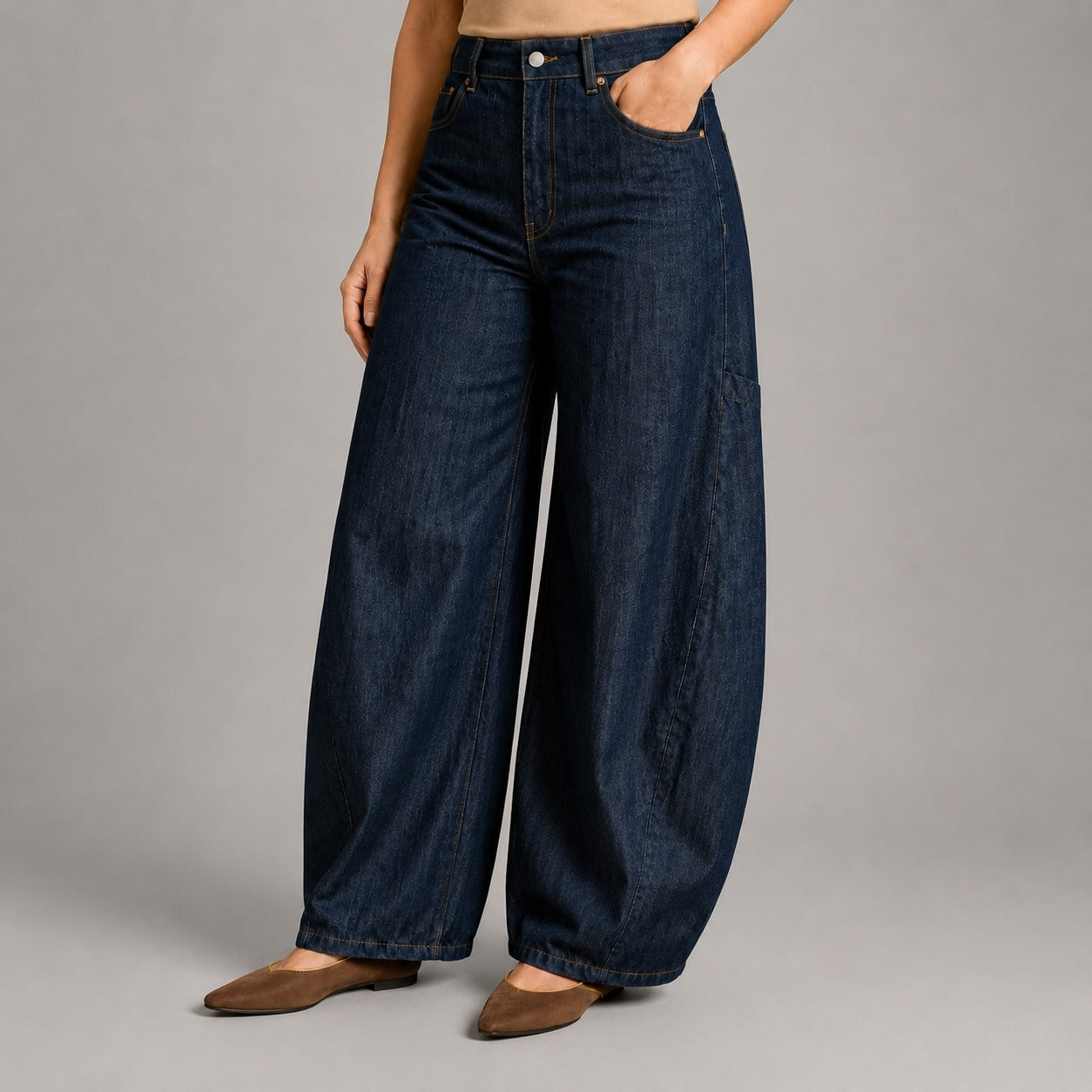 PANTALÓN BALLOON DENIM