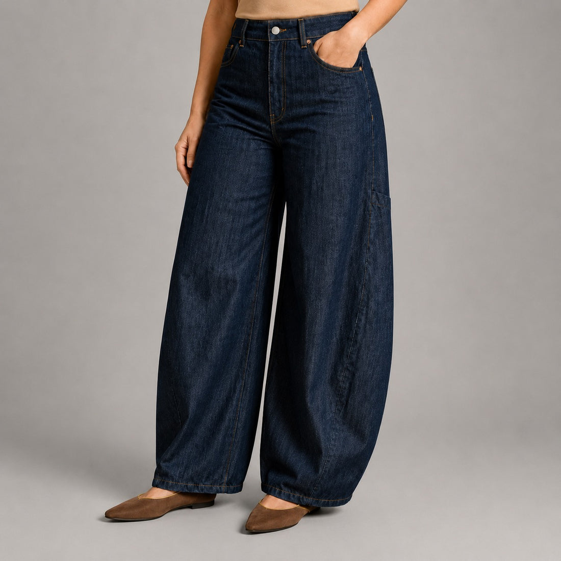 PANTALÓN BALLOON DENIM