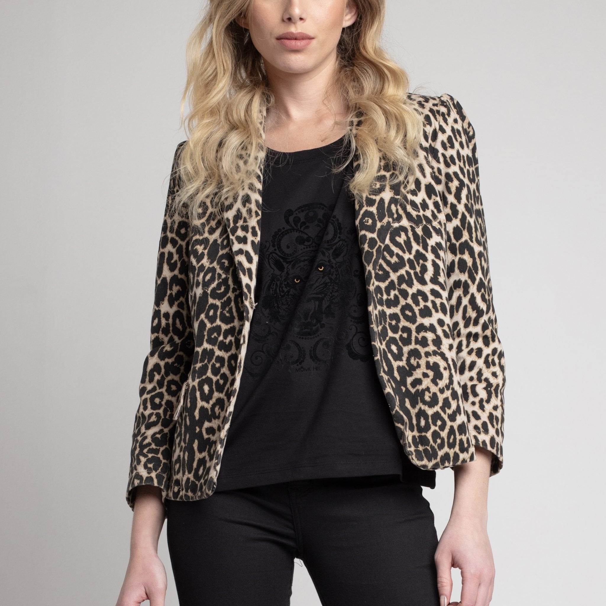 Bleazer Estampado Animal Print