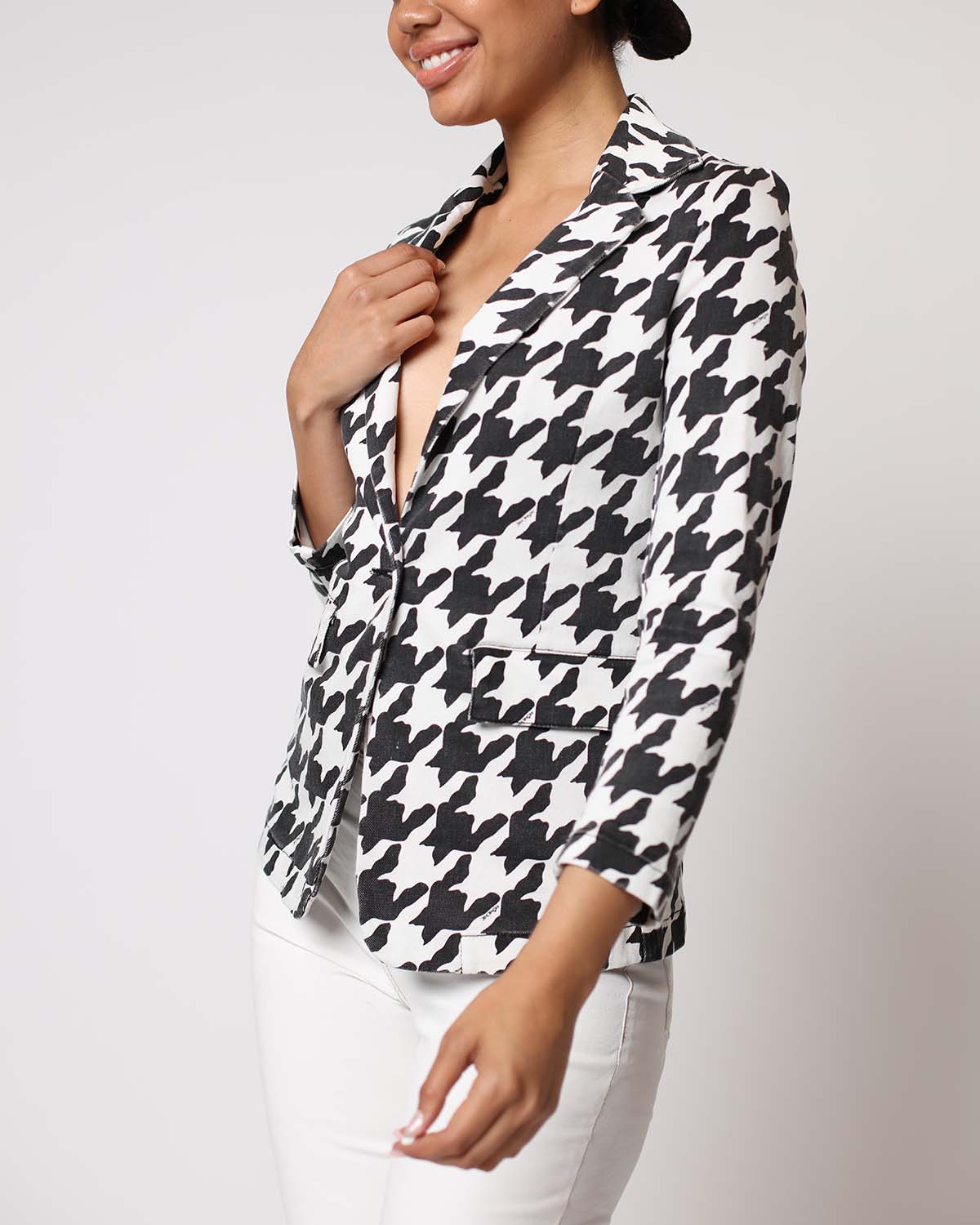 Bleazer Bull Denim Estampado pie de pol