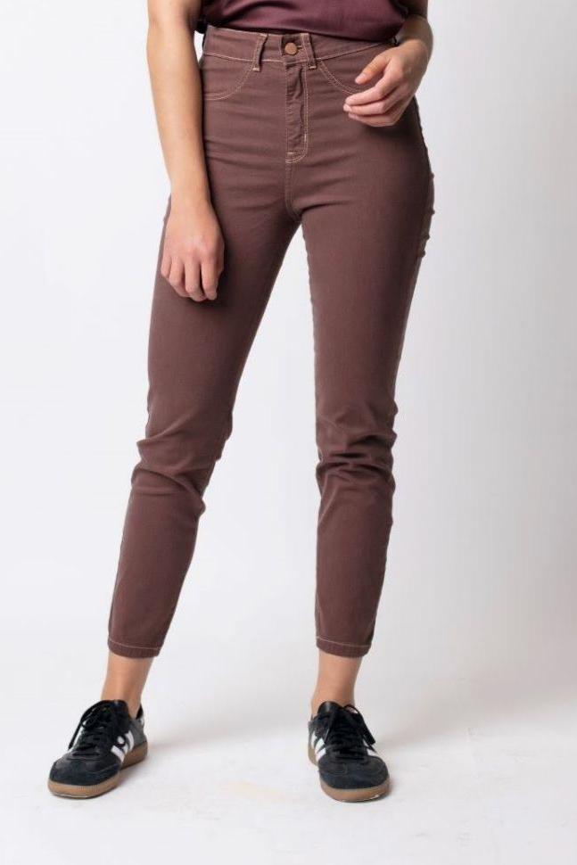 Leggins Skinny basico café