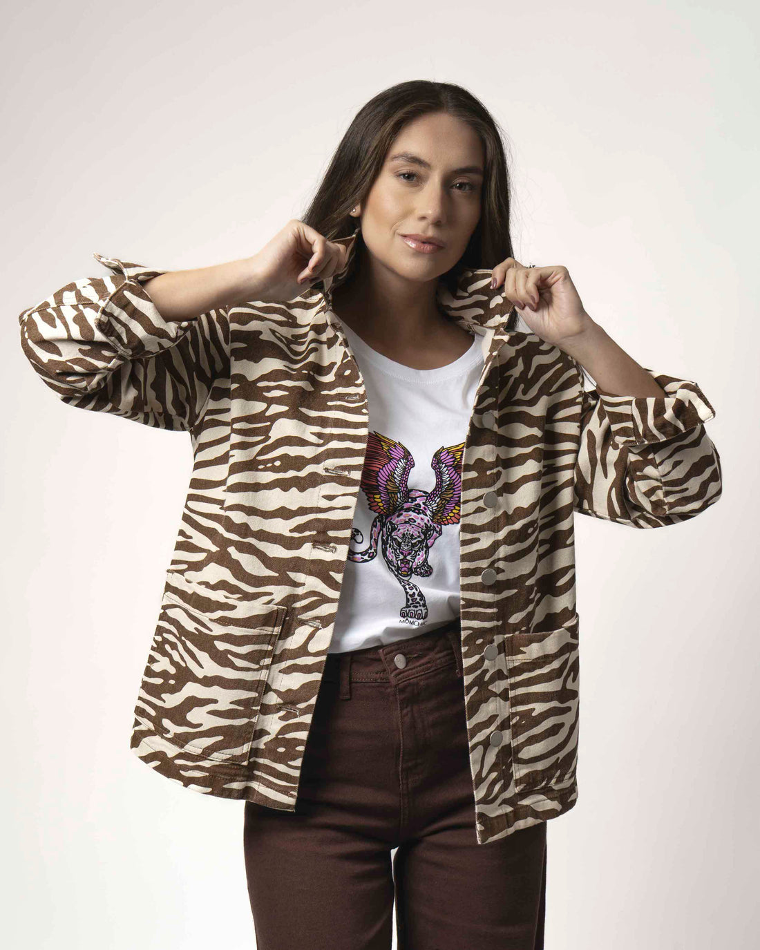 CHAQUETA ZEBRA
