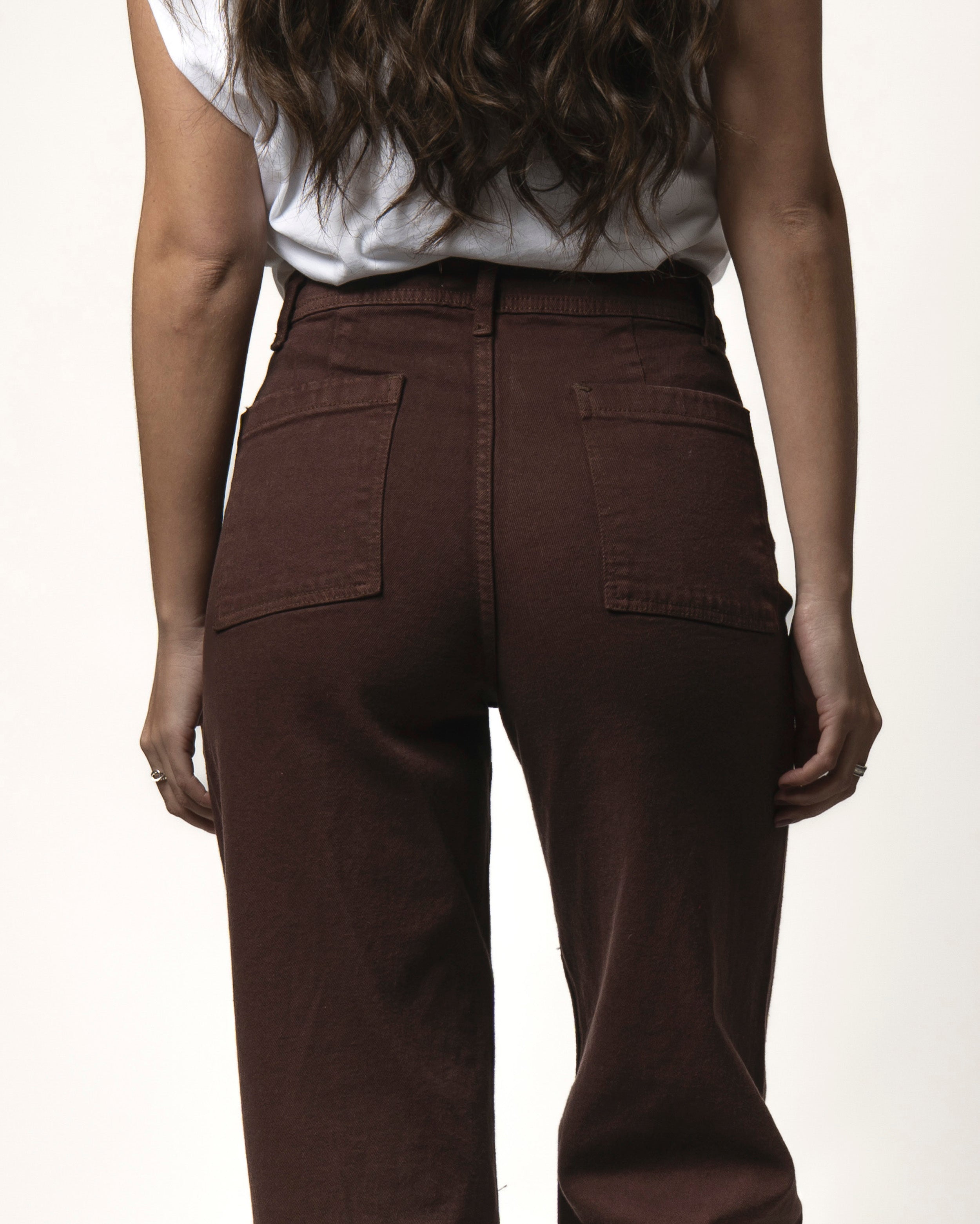 JEANS CULOTTE CAFÉ LUPE