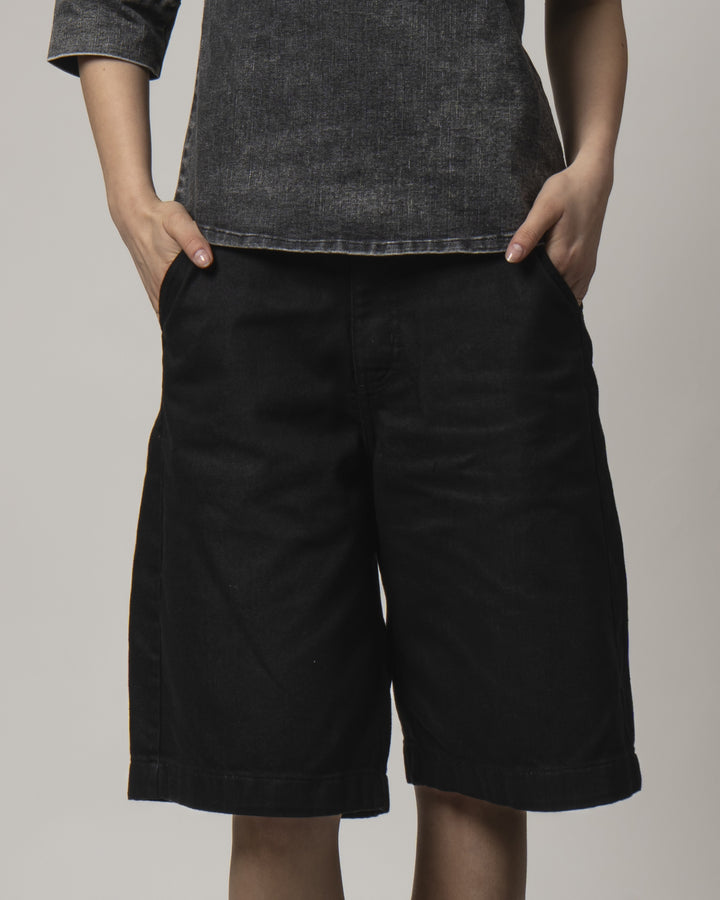 BERMUDA PALAZO NEGRO