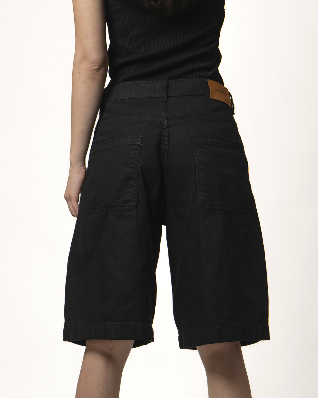 BERMUDA PALAZO NEGRO