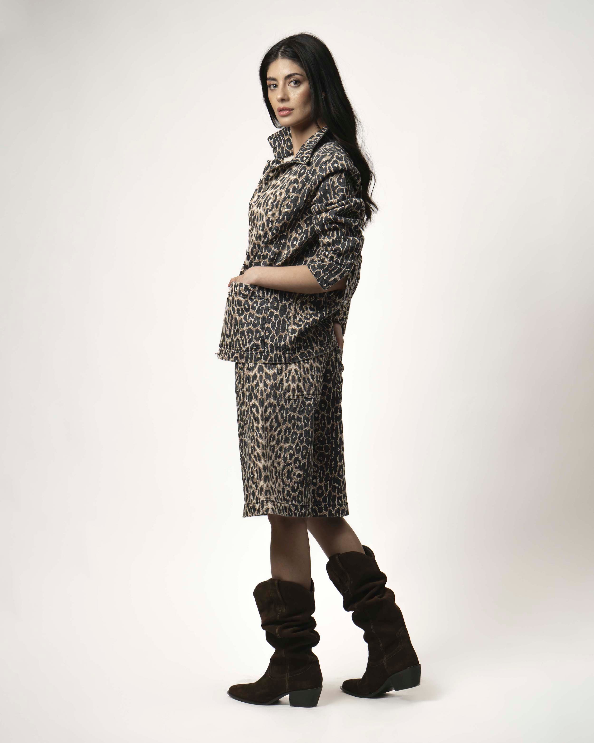 CHAQUETA ANIMAL PRINT