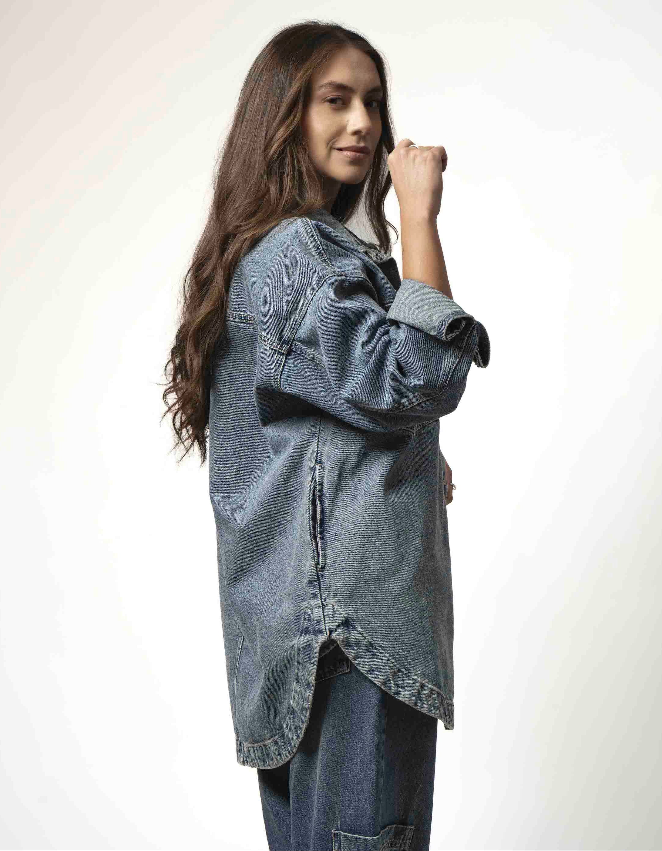 Sobrecamisa Oversize  Contraste Amarillo