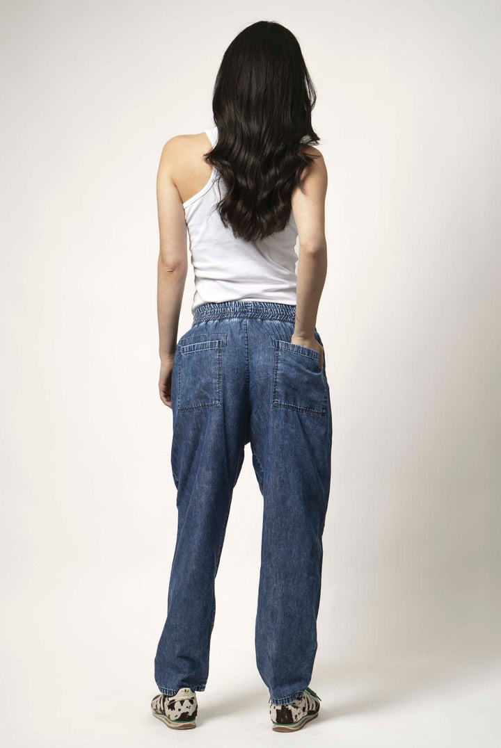 PANTALON JOGGER AZUL