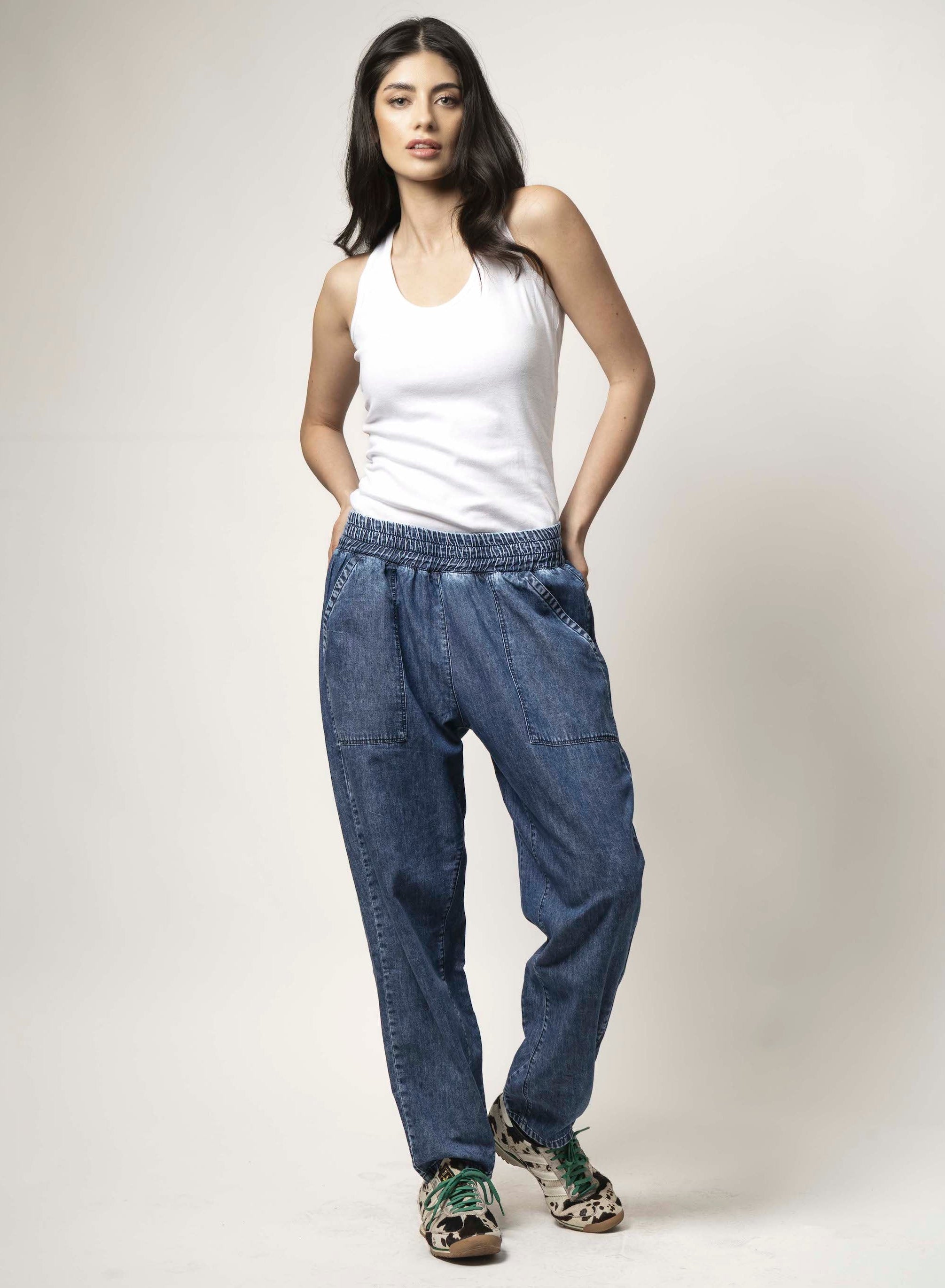 PANTALON JOGGER AZUL