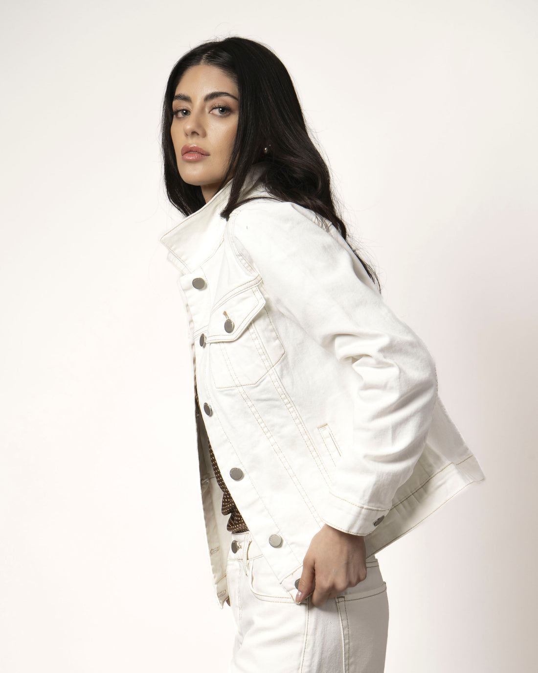 CHAQUETA HILDA BLANCO