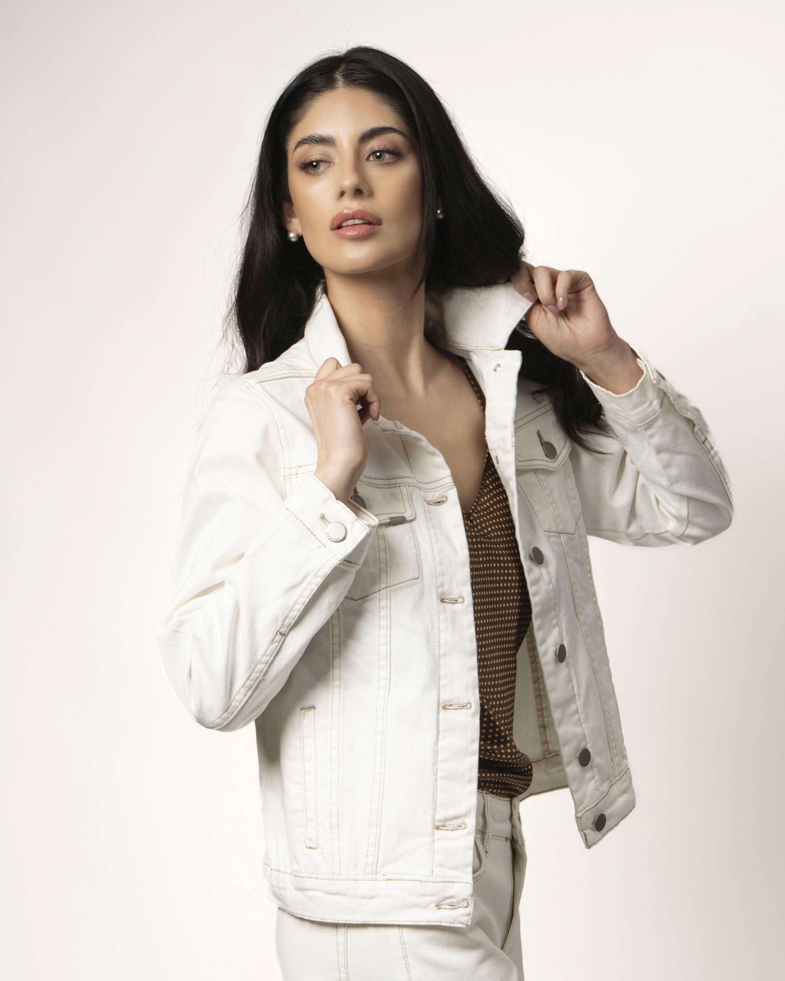 CHAQUETA HILDA BLANCO