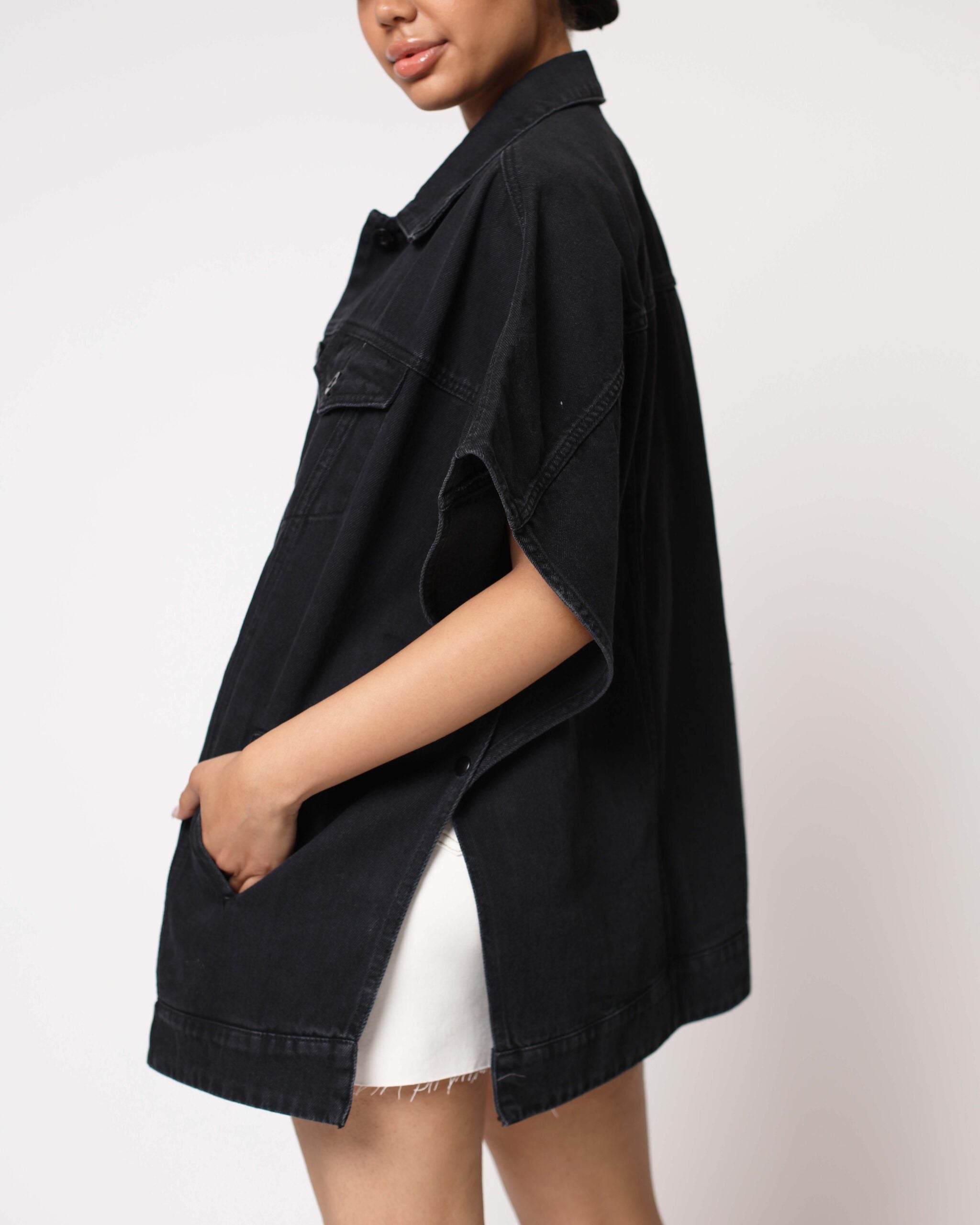 Chaqueta Capa Over Size