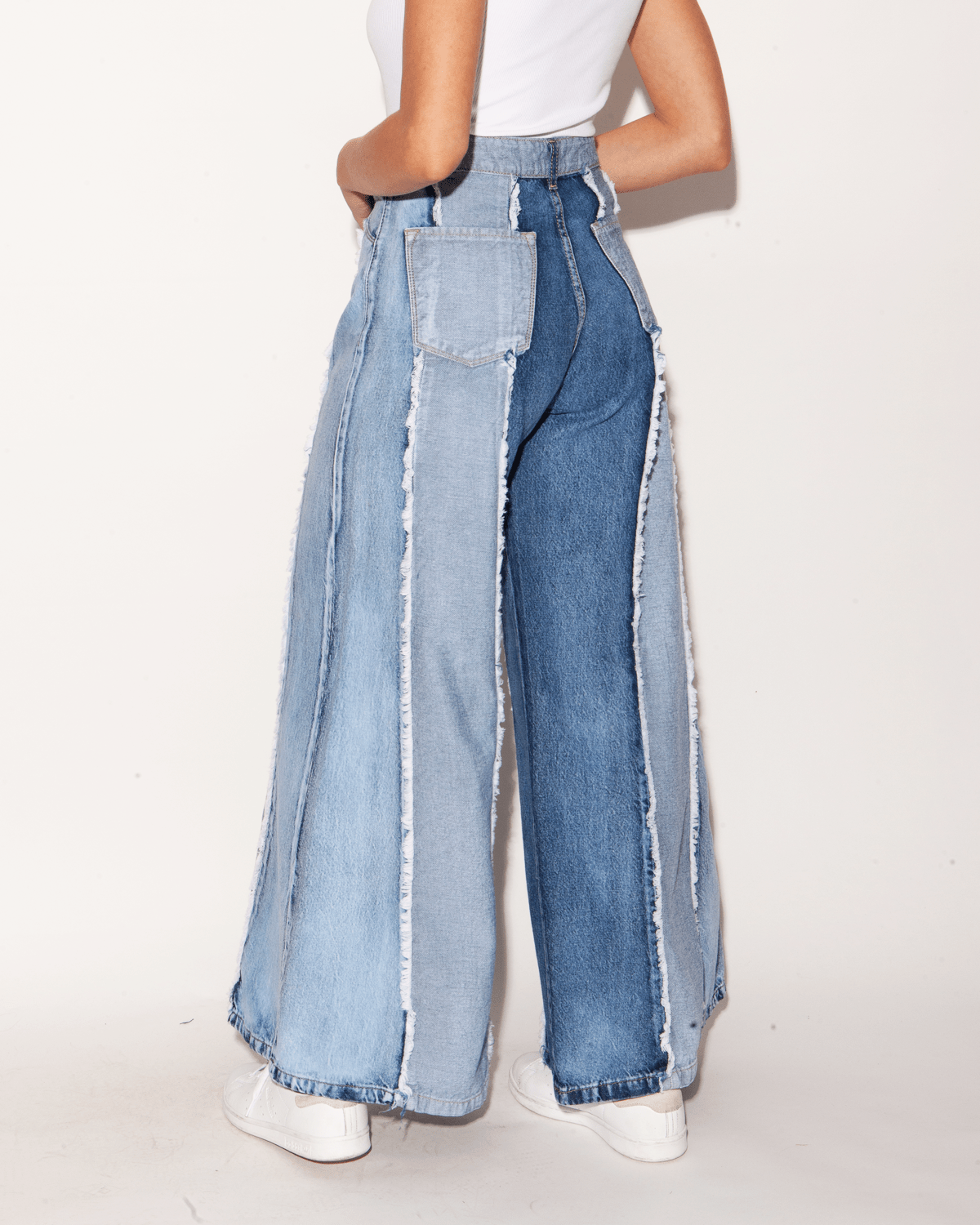 Jeans wide Aurora Flecos