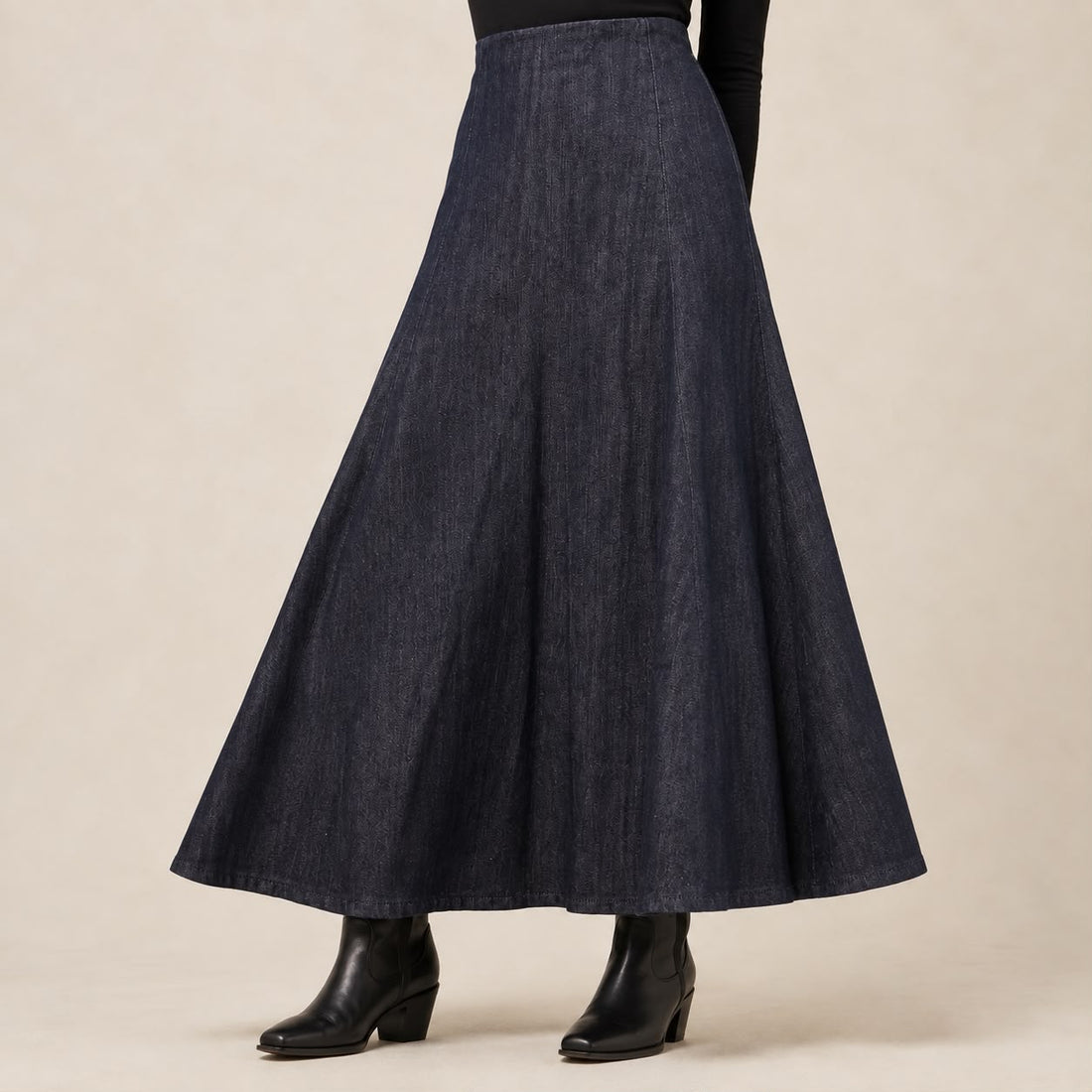 Falda Evase Denim