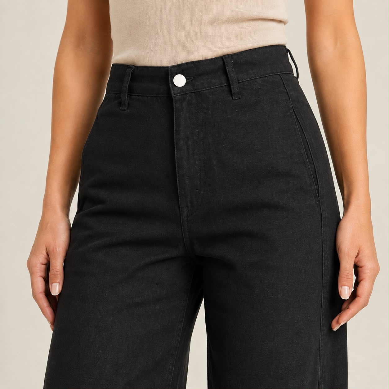jeans balloon negro gab