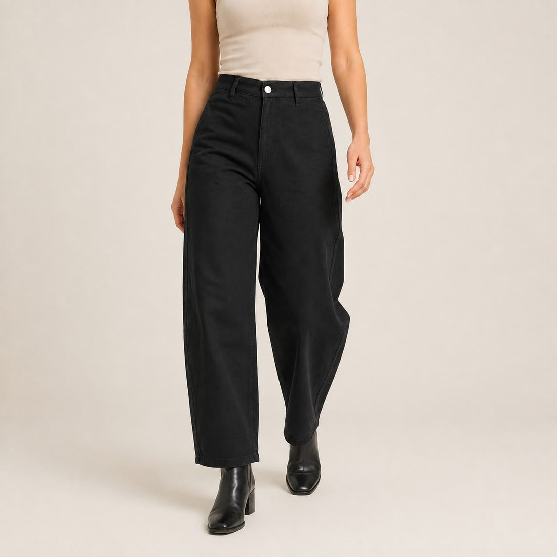 jeans balloon negro gab
