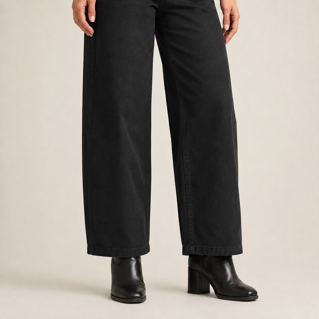 jeans balloon negro gab