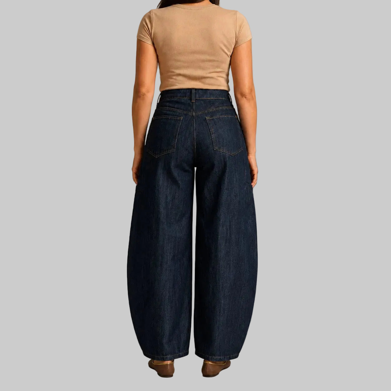 PANTALÓN BALLOON DENIM