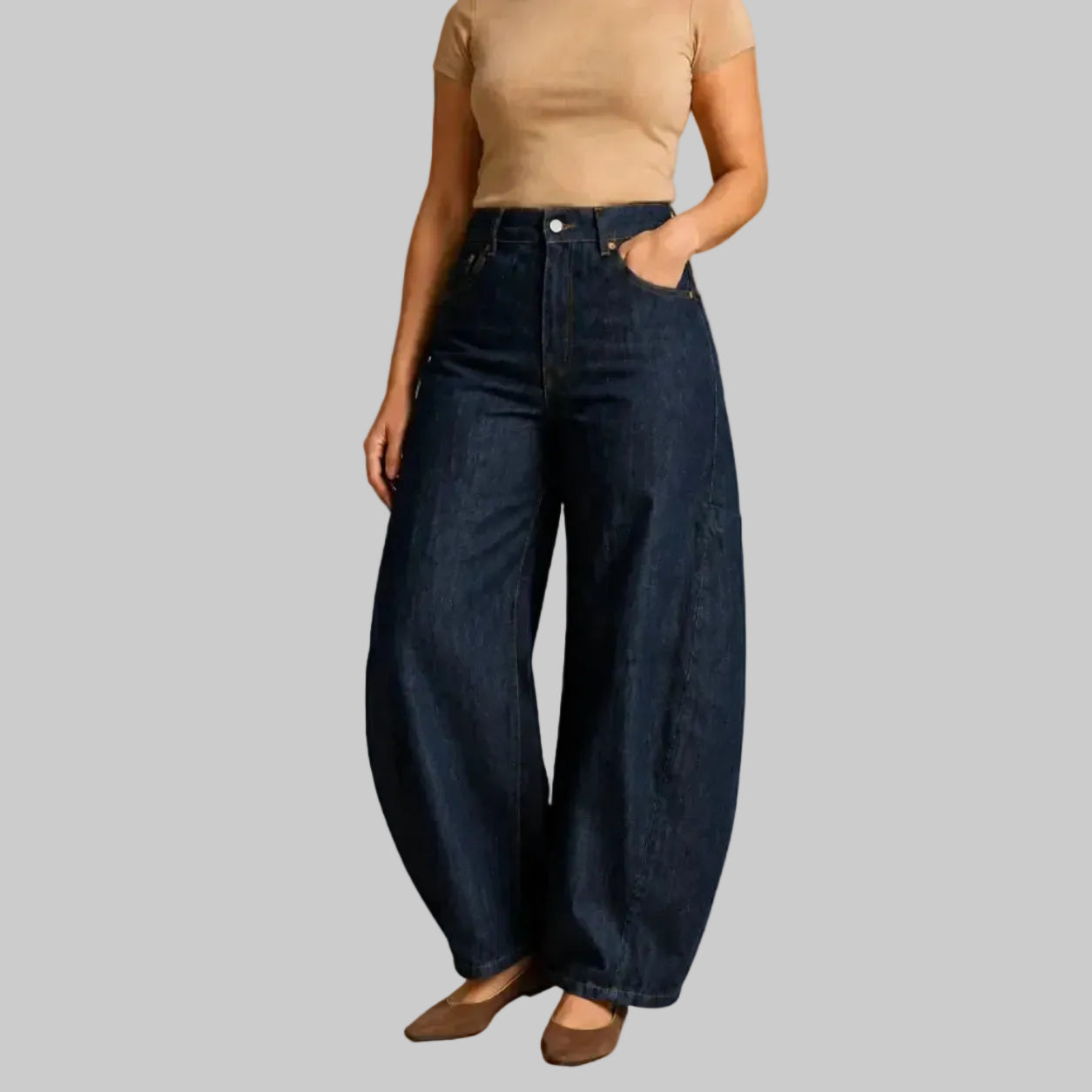 PANTALÓN BALLOON DENIM