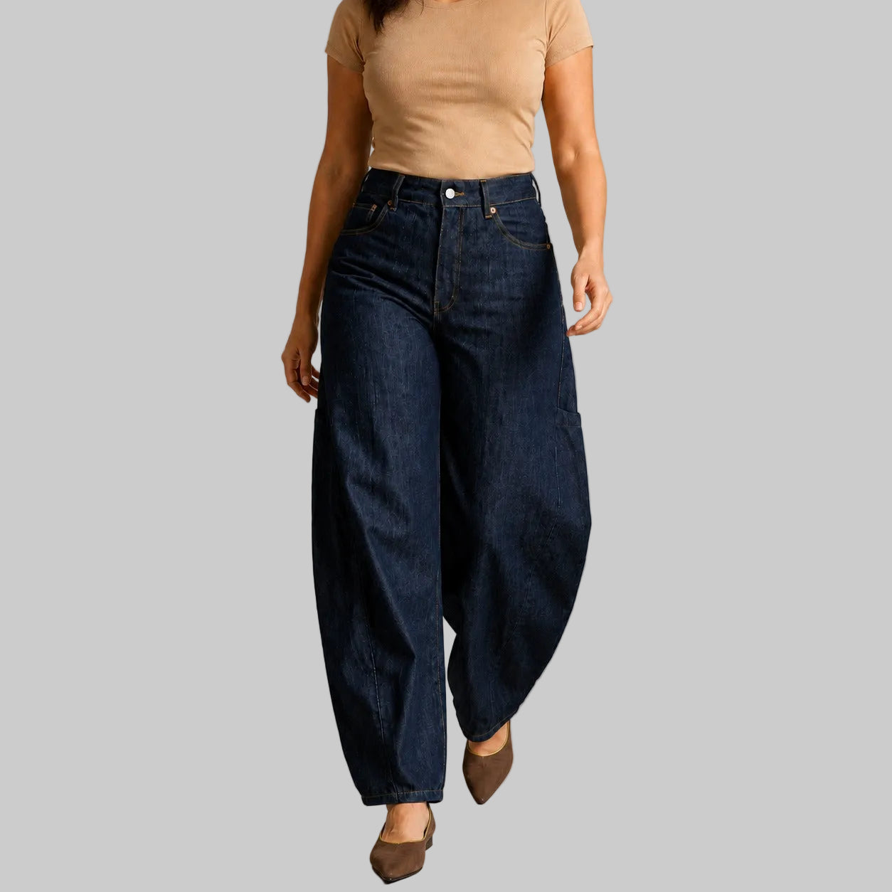 PANTALÓN BALLOON DENIM