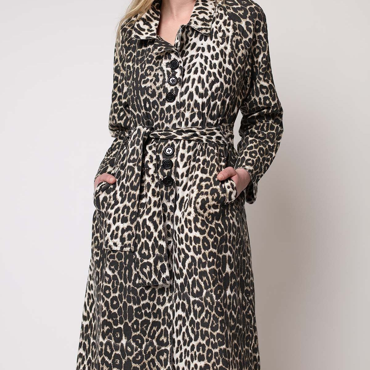 Trench Animal Print Café