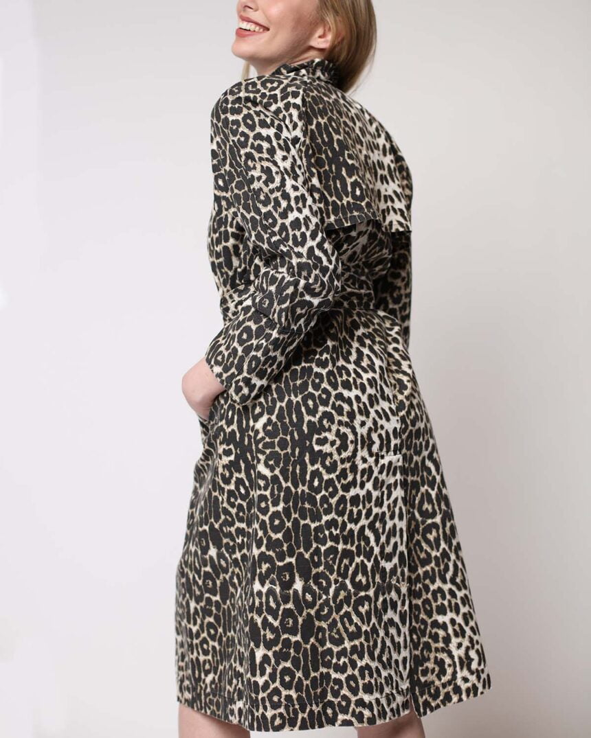 Trench Animal Print Café