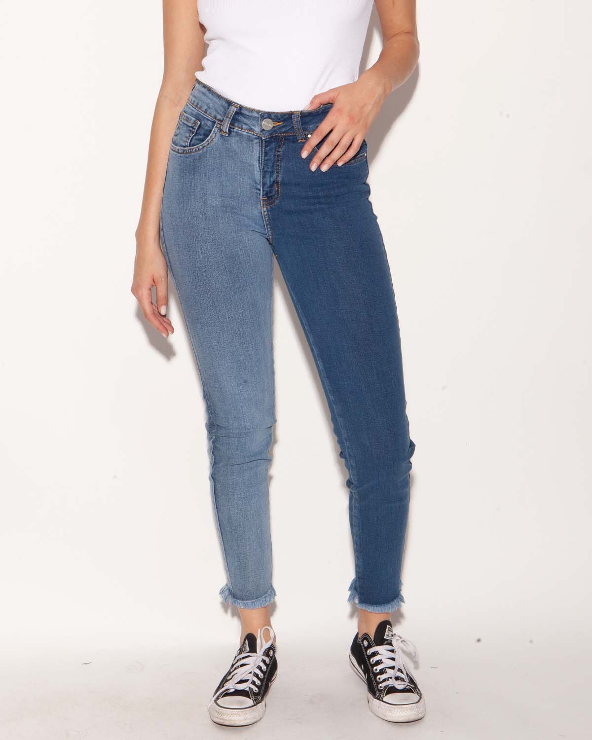 Jeans Ester Bicolor skinny