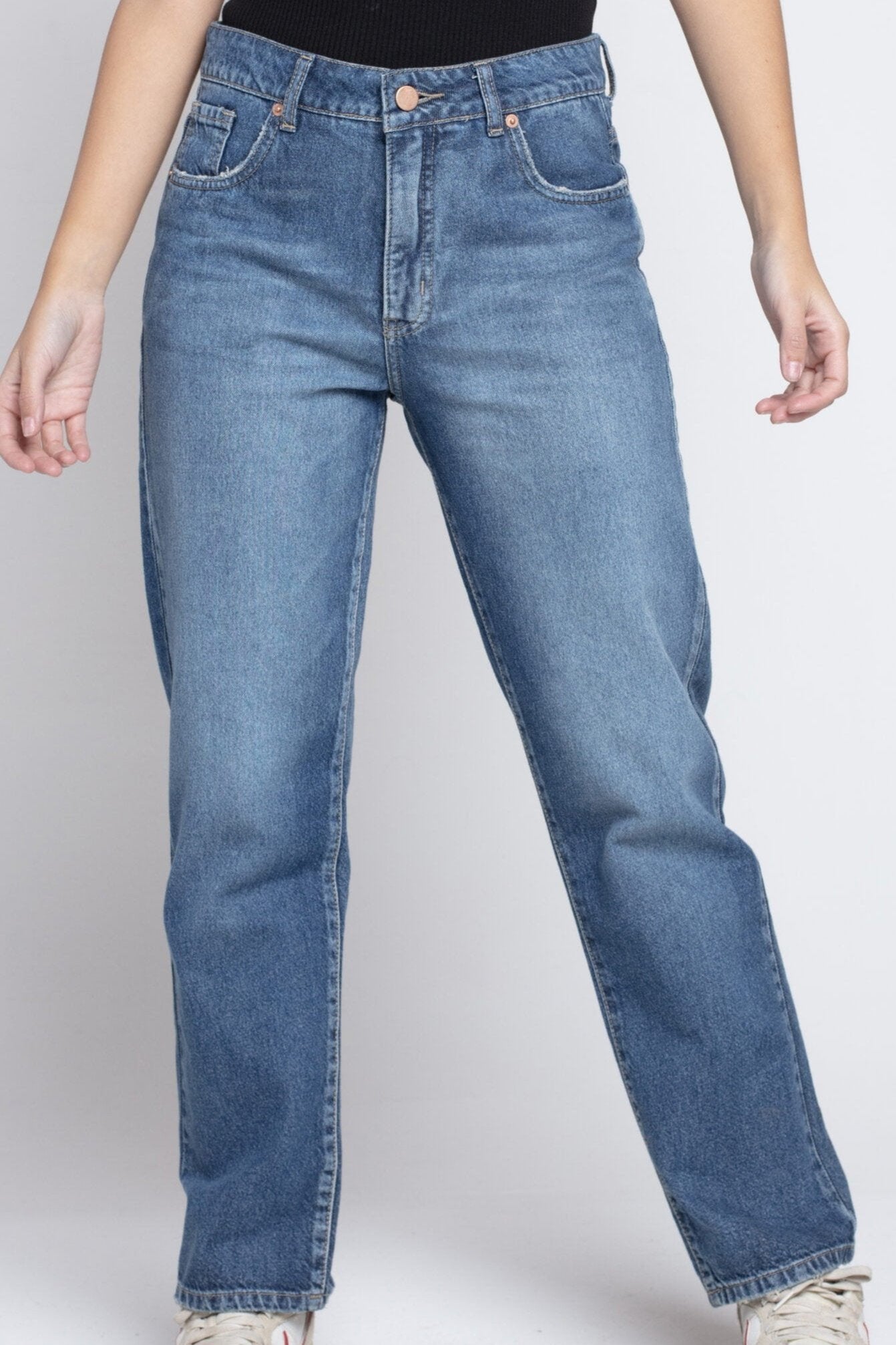 Jeans Ursula Dad Fit Azul