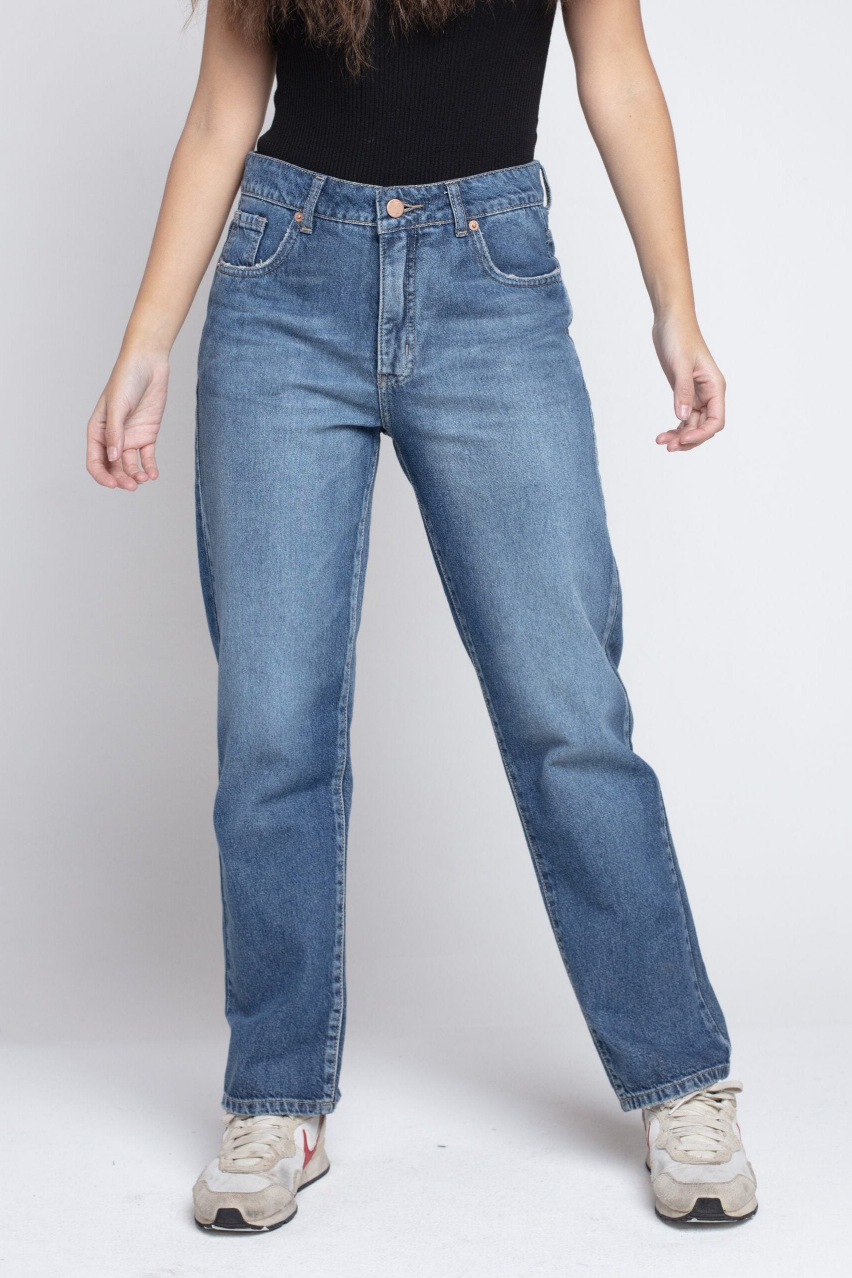 Jeans Ursula Dad Fit Azul
