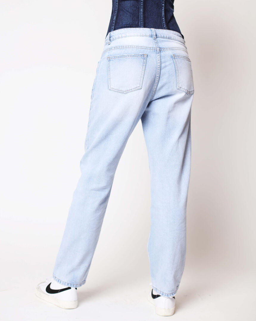 Jeans Ursula Dad Fit Celeste