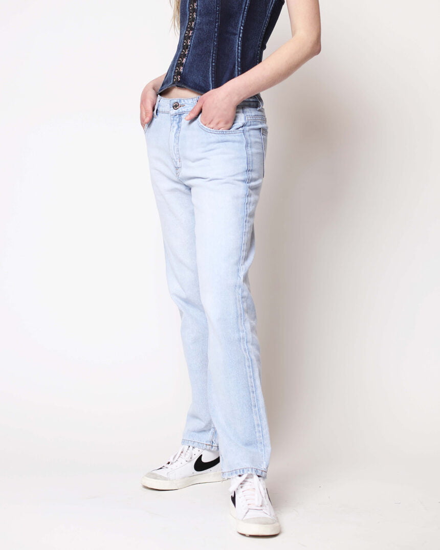 Jeans Ursula Dad Fit Celeste