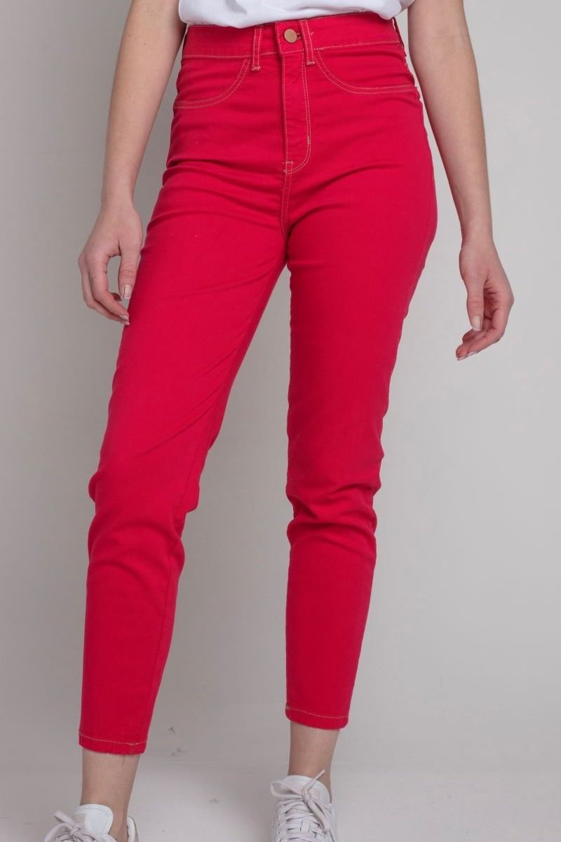 Leggins Skinny basico fucsia