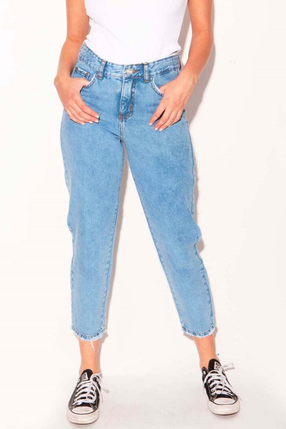 Jeans Mom Raquel celeste